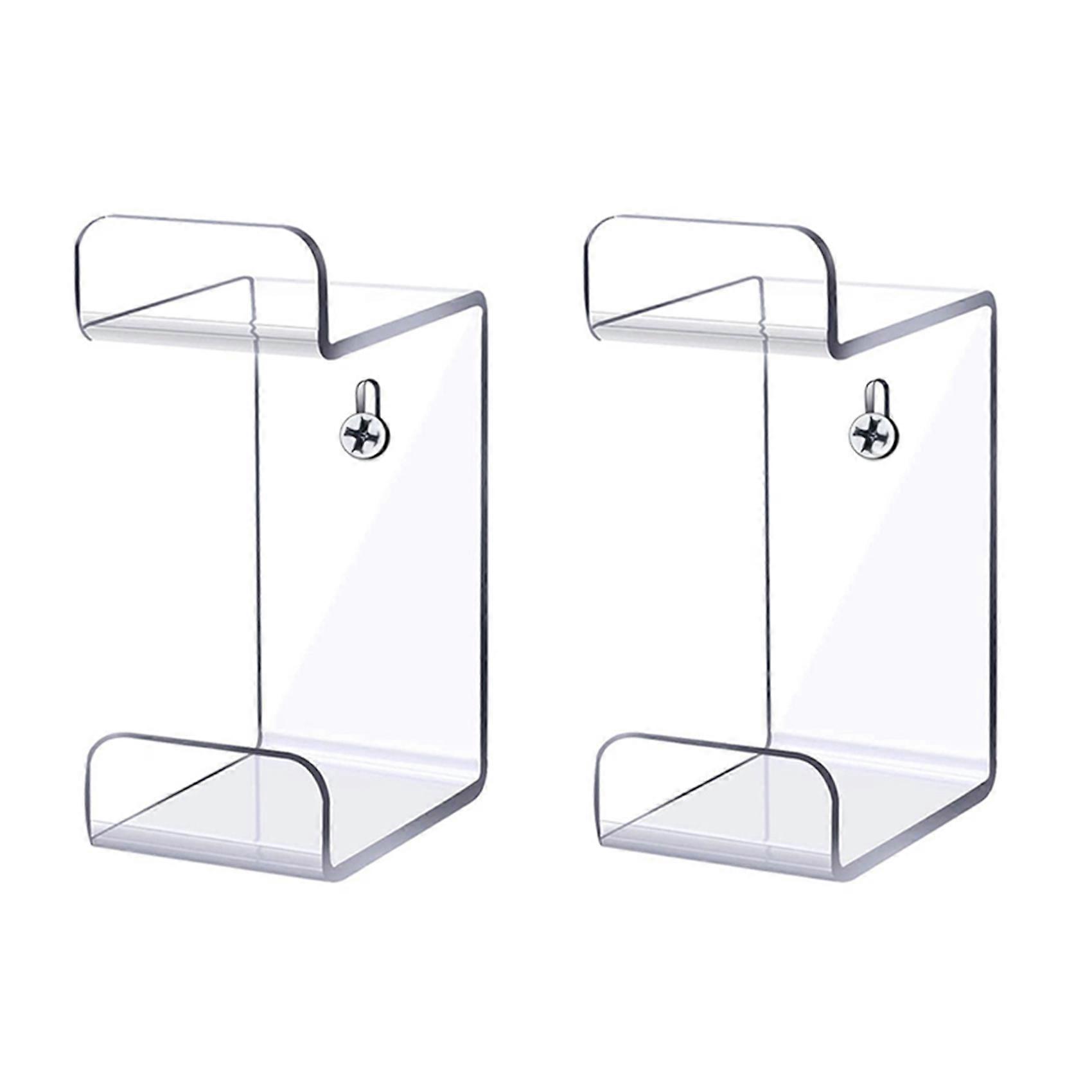 2X Universal Game Controller Holder Wall Mounted Headset Stand Hanger for