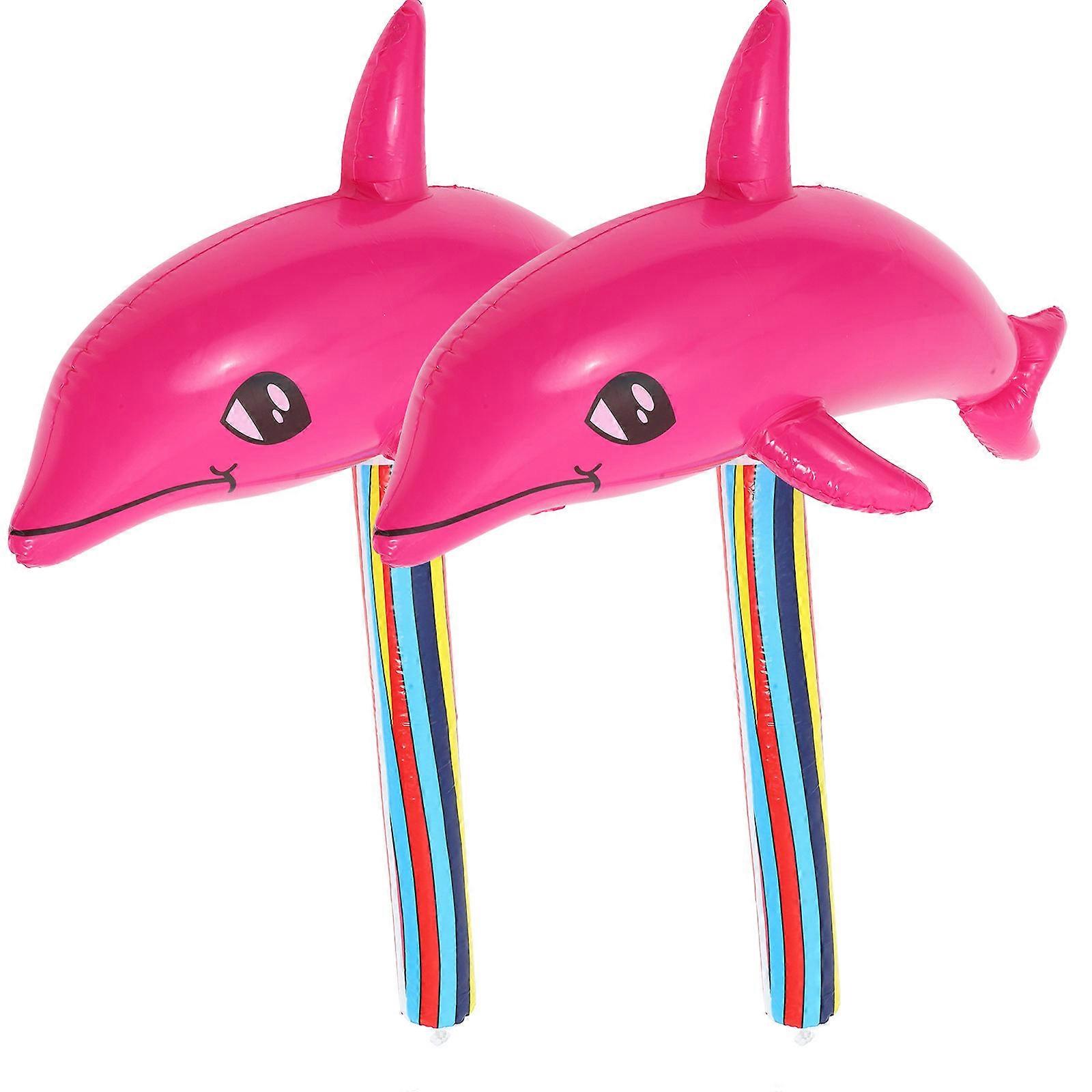 Inflatable Toy Inflatable Hammers Parties Sporting Events Childrens Toy Pvc Material Noise Maker 2Pack