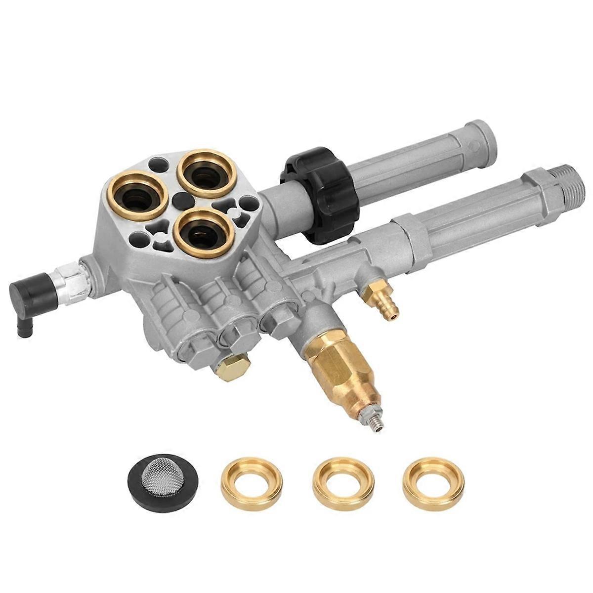 Pressure Washer Pump Head Assembly AR43361,for SRMW2.3G28 SRMW2.4G28 Pumps