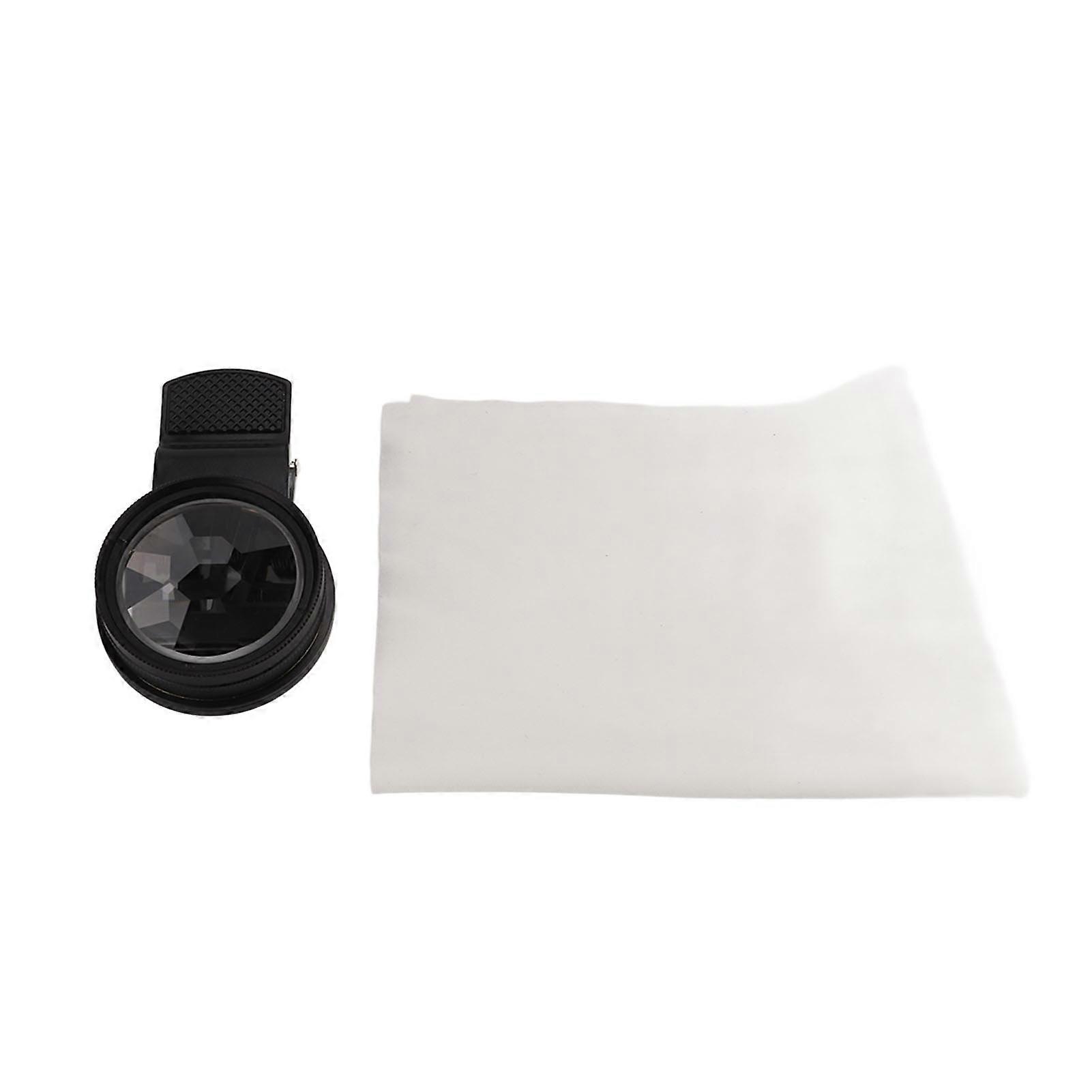 Mobile Camera Lens Octahedral Kaleidoscope Multi Image External Filter Lens for Phone