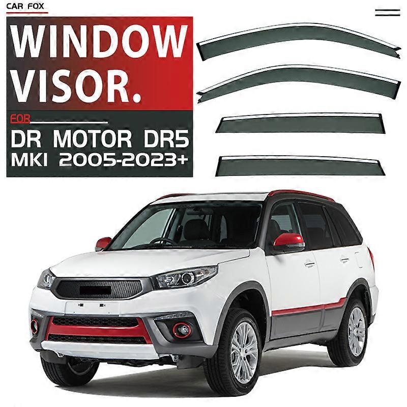 Applies to 4Pcs For DR Motor DR5 2005-2023+ Car Window Visor Awning Shelters Windshield Side Window Rain Sun Shade Auto Accessories