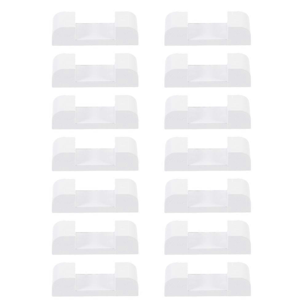 Trading Card Display Square Base Display Holder Bases White 4.5X1.5CM Frame Support 100Pcs