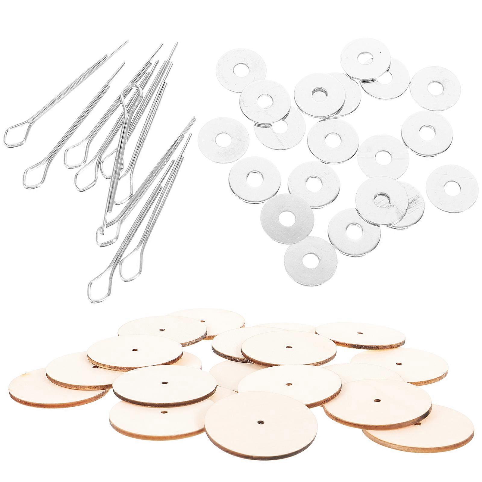 Bear Joint Accessories for DIY Doll Making with Rotatable PP Joints Silver 40MM