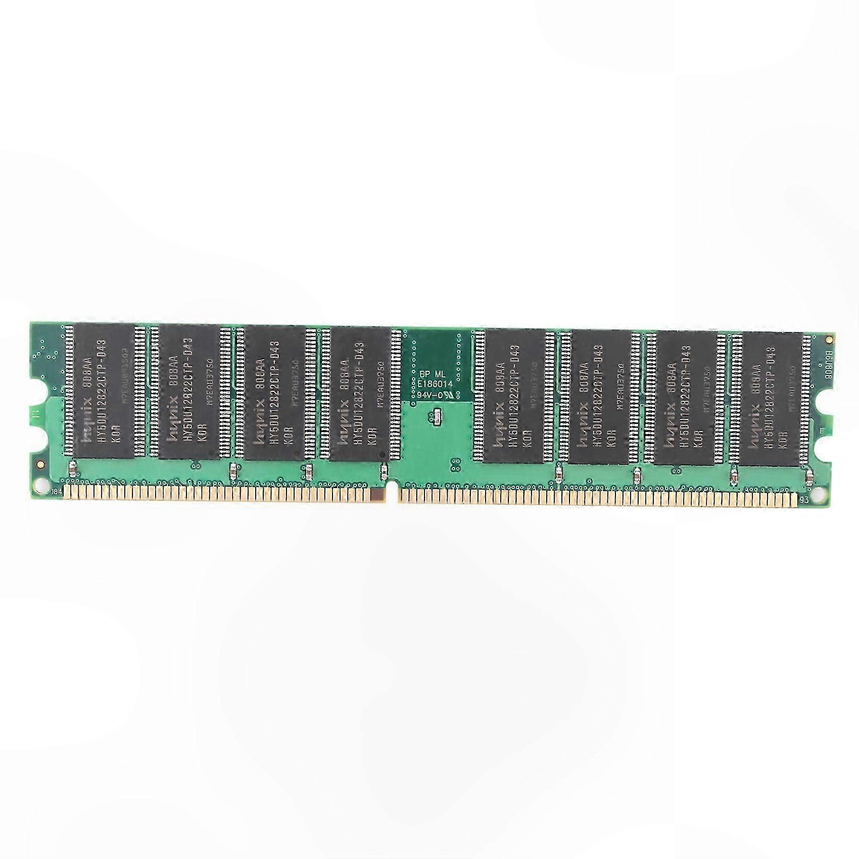 1GB DDR PC3200 Desktop Memory 400MHz 184-Pin RAM Module