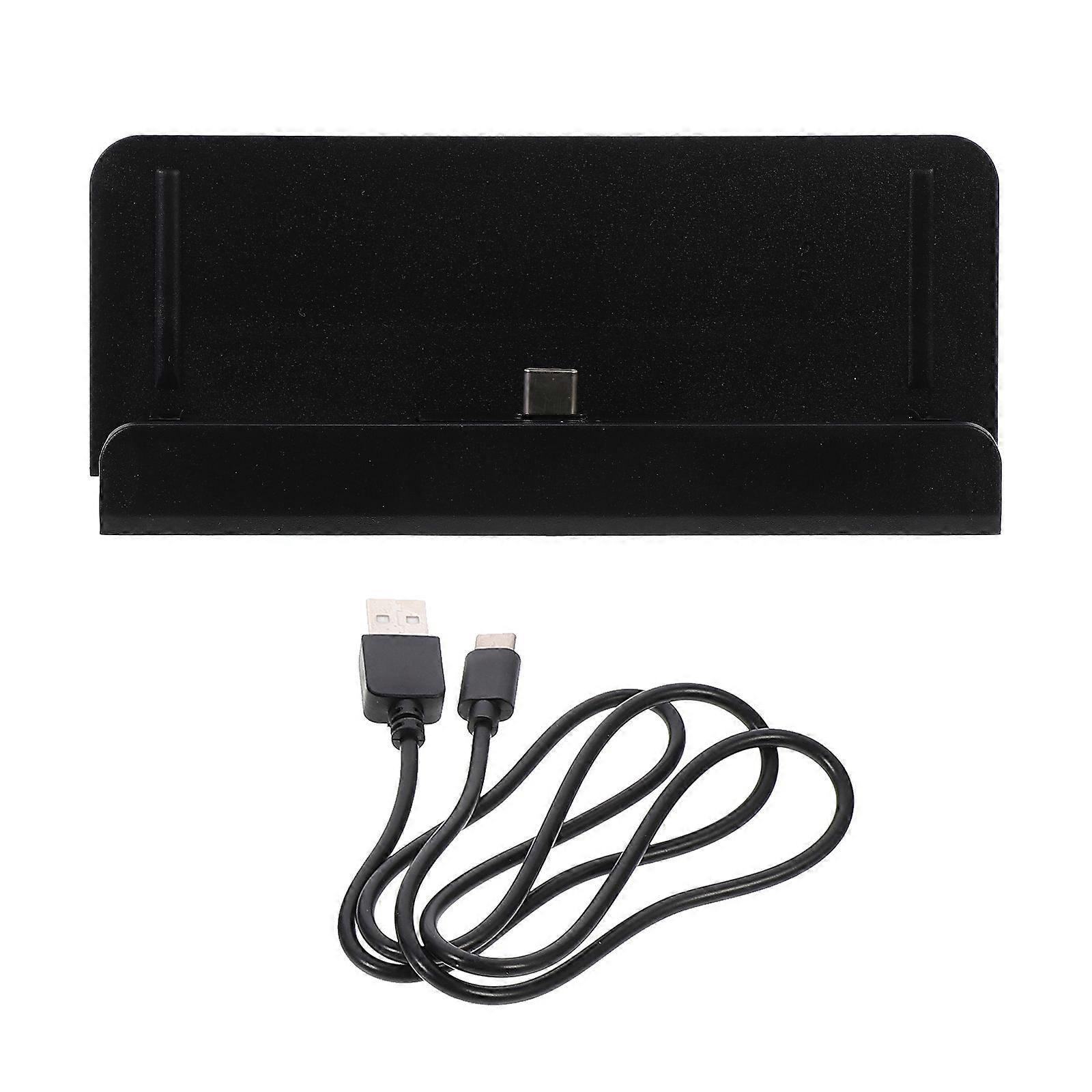 Fast Charging Station Stand For Game Console Indoor Use Black ABS Material 2Pcs