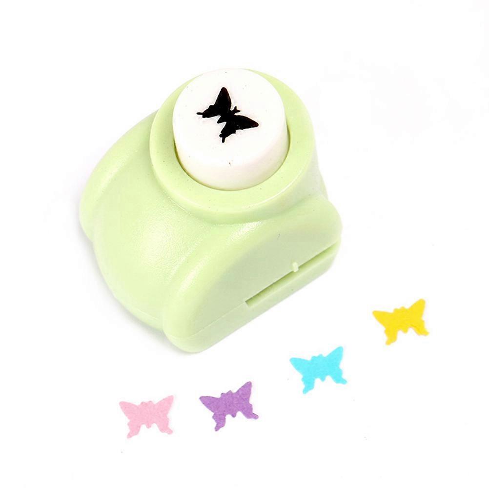 Craft Punch Machine for DIY Craft Assorted Color ABS and Alloy Durable Easy to Use 6pcs