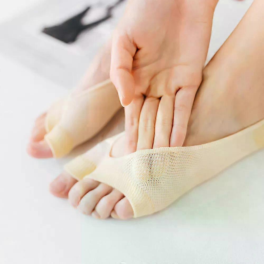 Two-finger Split Toe Socks, Invisible Boat Socks Ultra-thin Non-slip Comfort