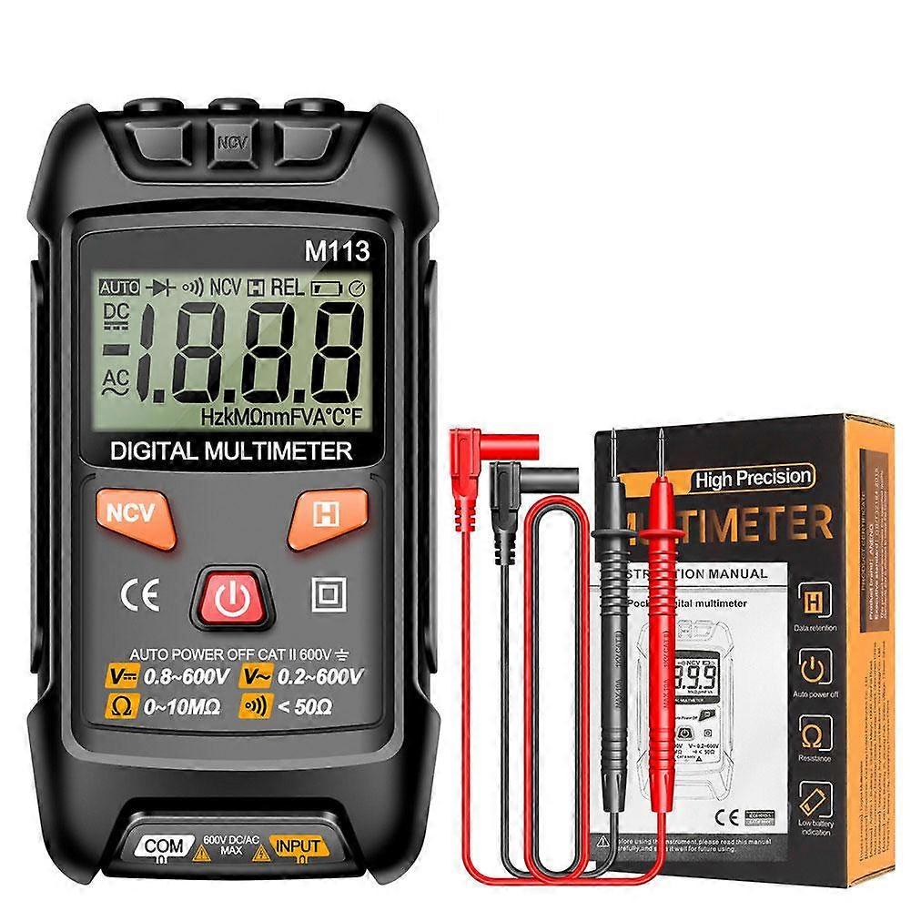 Counts Mini Multimeter Digital Inteligen Meter Ohm NCV Electricity Tools