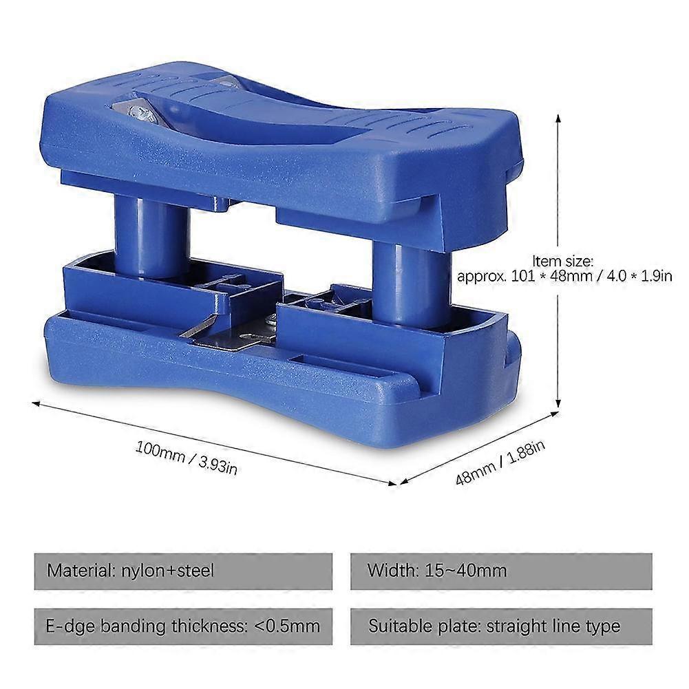 Wood Using Links Side Edgebanding Machine Double Wood And Tail PVC Plywood Edge Trimming Tool Woodworking Hand Tool X3B7