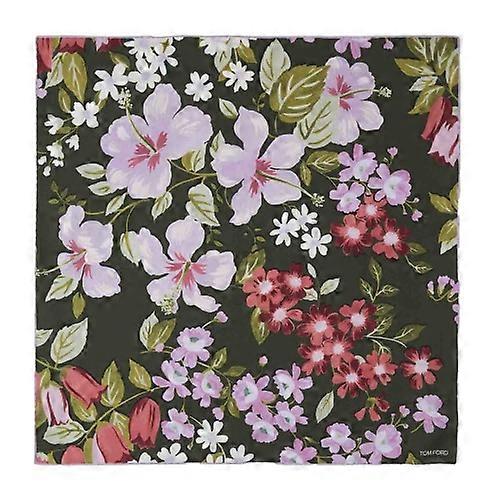 トム フォード メンズ フローラル ポケットチーフ