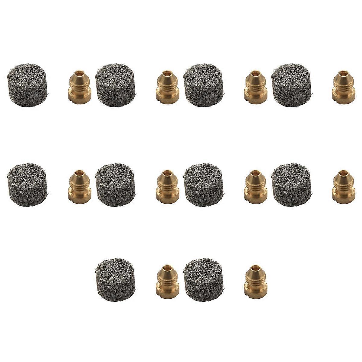 10X Foam Cannon Orifice Nozzle Tips and Foam Maker, Universal 1.1 mm Thread Nozzle and Mesh Filter ,