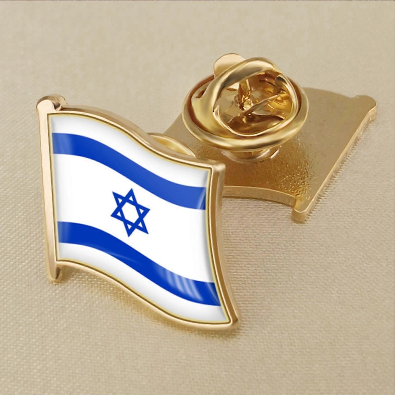 Israeli Flag Pin, I Stand with Israel, Israeli Flag Lapel Pin, We Stand with Israel Button Pin, Pray for Them
