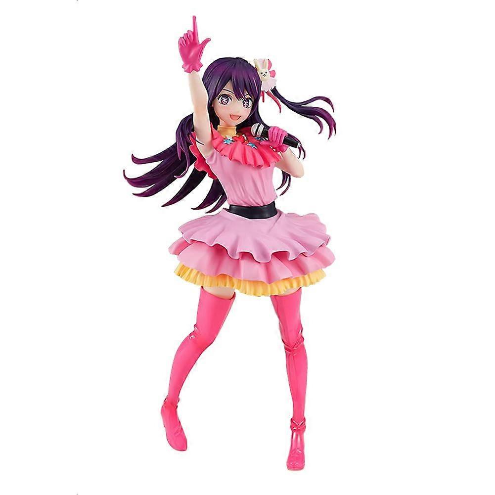 Hoshino Ai Action Figure, 17 Cm PVC Cartoon Girl Statue, Anime Hoshino Ai/Hoshino Ruby Collectible Model Desk Decoration