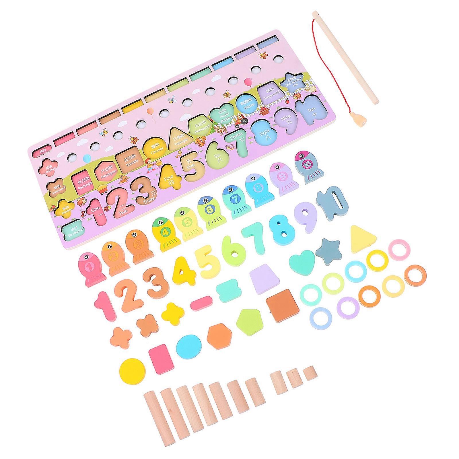 Building Toys For Children Featuring Fishing Count Learning Game And Color Recognition Ideal For Educational 1 Set