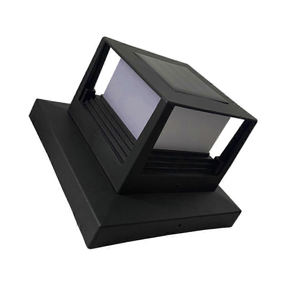 Solar Pillar Lamp for Outdoor Garden, Fence, and Patio – Automatic Dusk to Dawn Lighting with Modern Decorative Design for Long Term Use