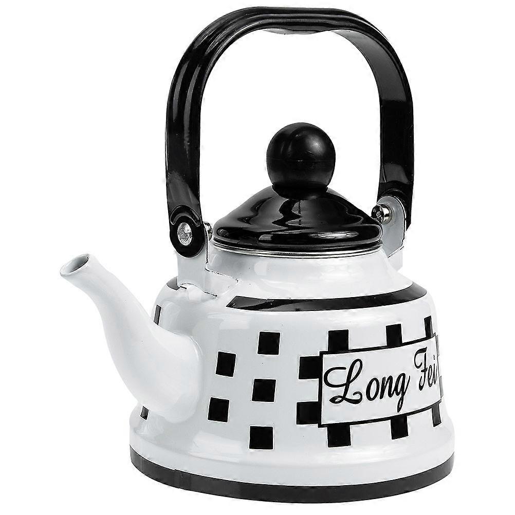Camping Water Kettle Enamel Tea Kettle Suitable For Various Occasions With 1Pack Capacity And Home Supply Application