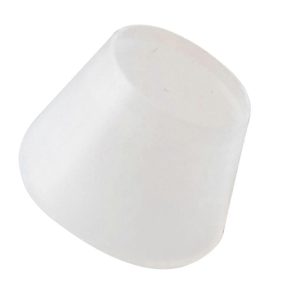 Silicone Tennis Racket Case with Grip Handle Cover – Shockproof Protective Accessory for Rackets, White Gel Material