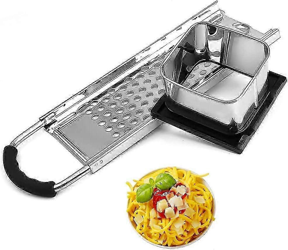 Spaetzle Maker with Sliding Batter Disc - Efficient Spaetzle Plane for Homemade Dumplings & Perfect Pasta Cooking in Pots