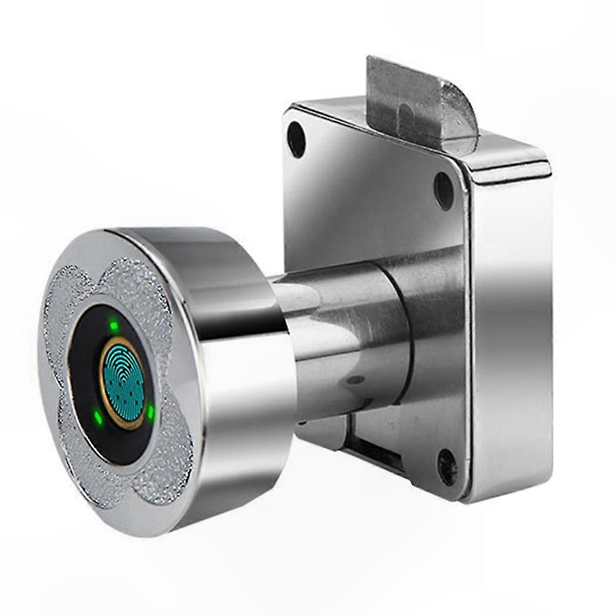 Smart Biometric Cabinet Lock, 22mm Fingerprint and Bluetooth Drawer Lock for Secure Storage Solutions