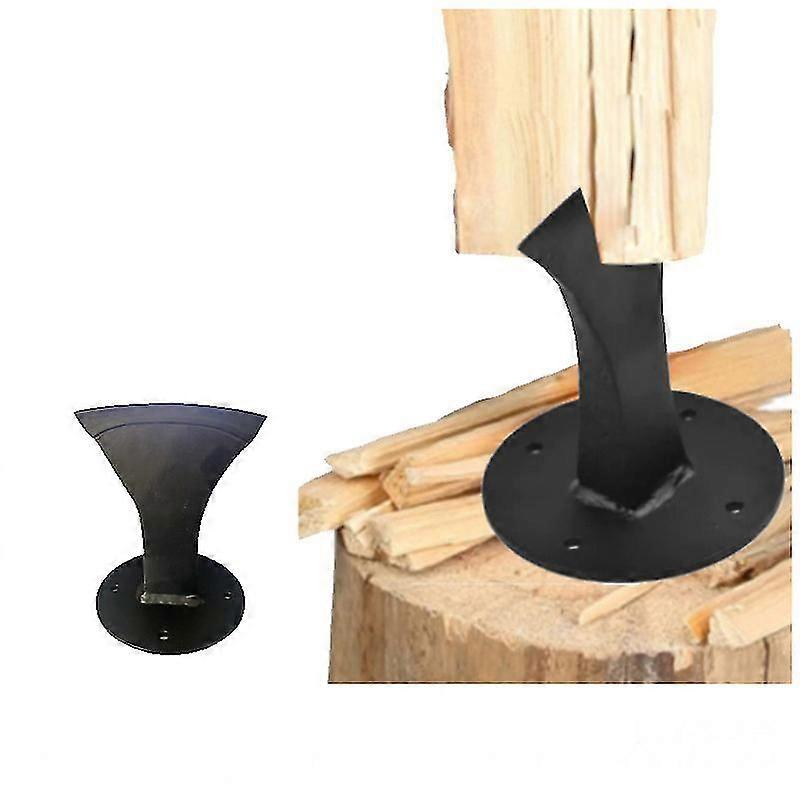 Sharp, Safe, Durable And Efficient Outdoor Manual Wood Splitter Orange