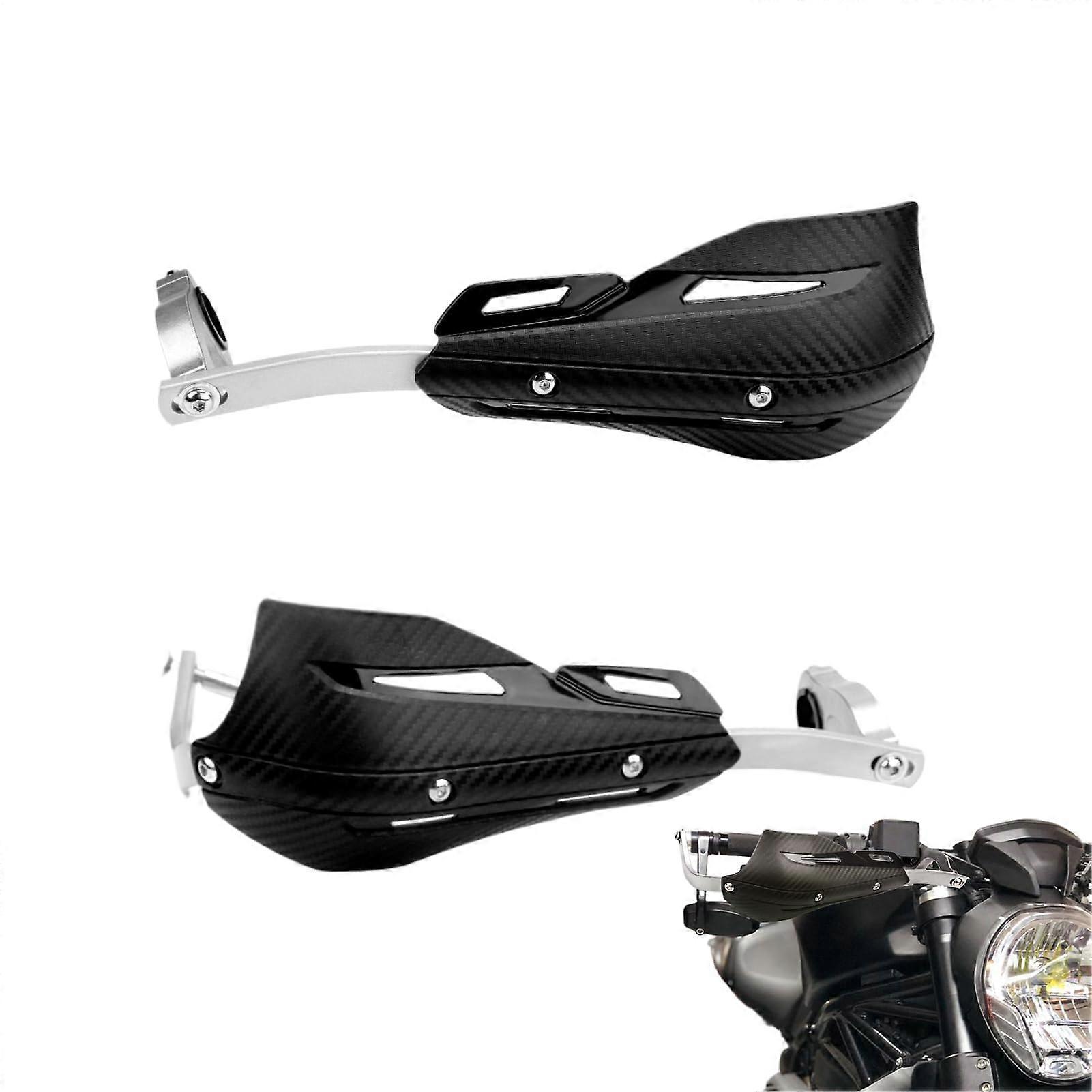 Snowmobile Hand Guards, 2 Pieces Handle Protectors, Weather Resistant Shield, Easy Installation