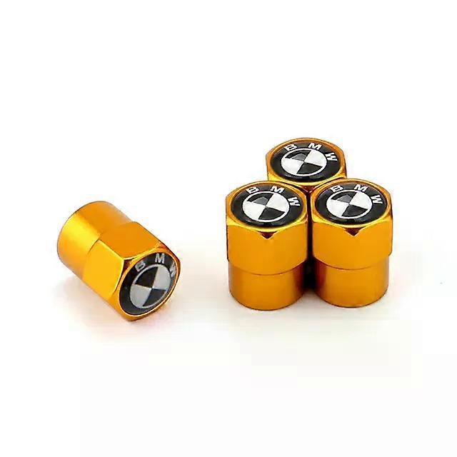 4Pc Metal Car Tire Wheel Valve Cap Air Protection Cover Fit For BMW X1 X2 X3 X4 X5 X6 X7 E84 F48 F39 E83 F25 G01 F26 G02 E53 F70 F15