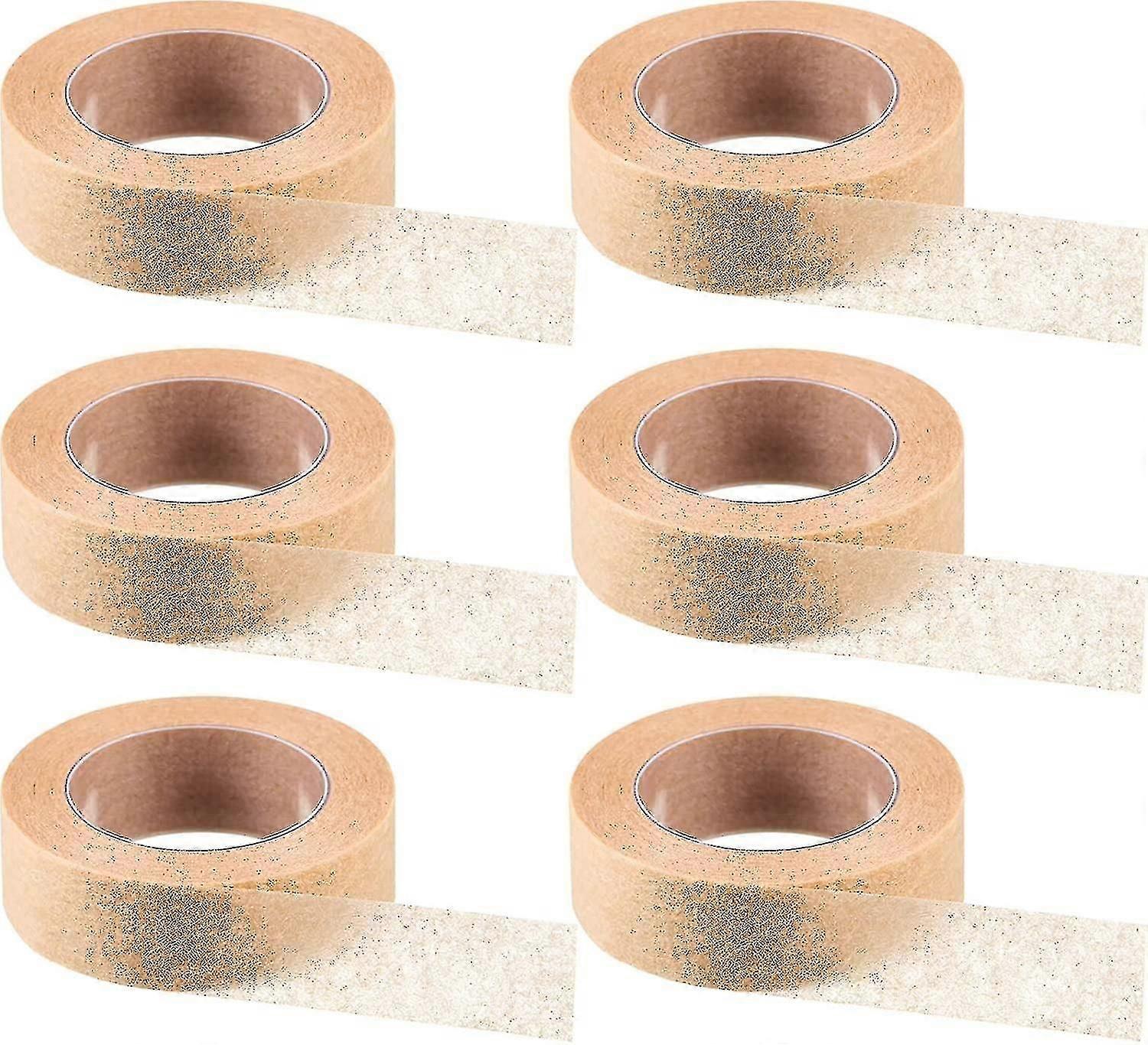 6 גלילים גמיש לנשימה עצמי דביק עור אף סרט גזה לפציעות פצע נפיחות ספורט