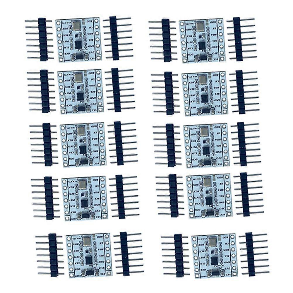 -45686 IMU + QMC6309 Magnetometer Module Made for SlimeVR Trackers and for Smol Slime Trackers DIY Project 10PCS