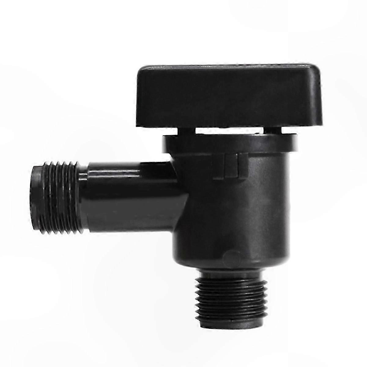 RV Black Tank Vacuum Breaker Valve with Check Functionality