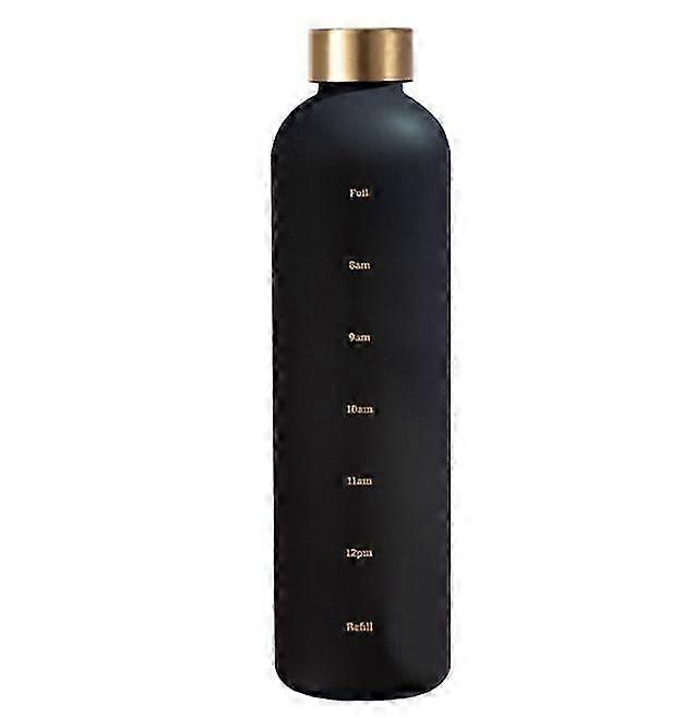 1 Liter Water Bottle With Time Marker