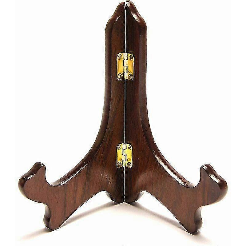 Decorative Wooden Plate Holder - Medium Format