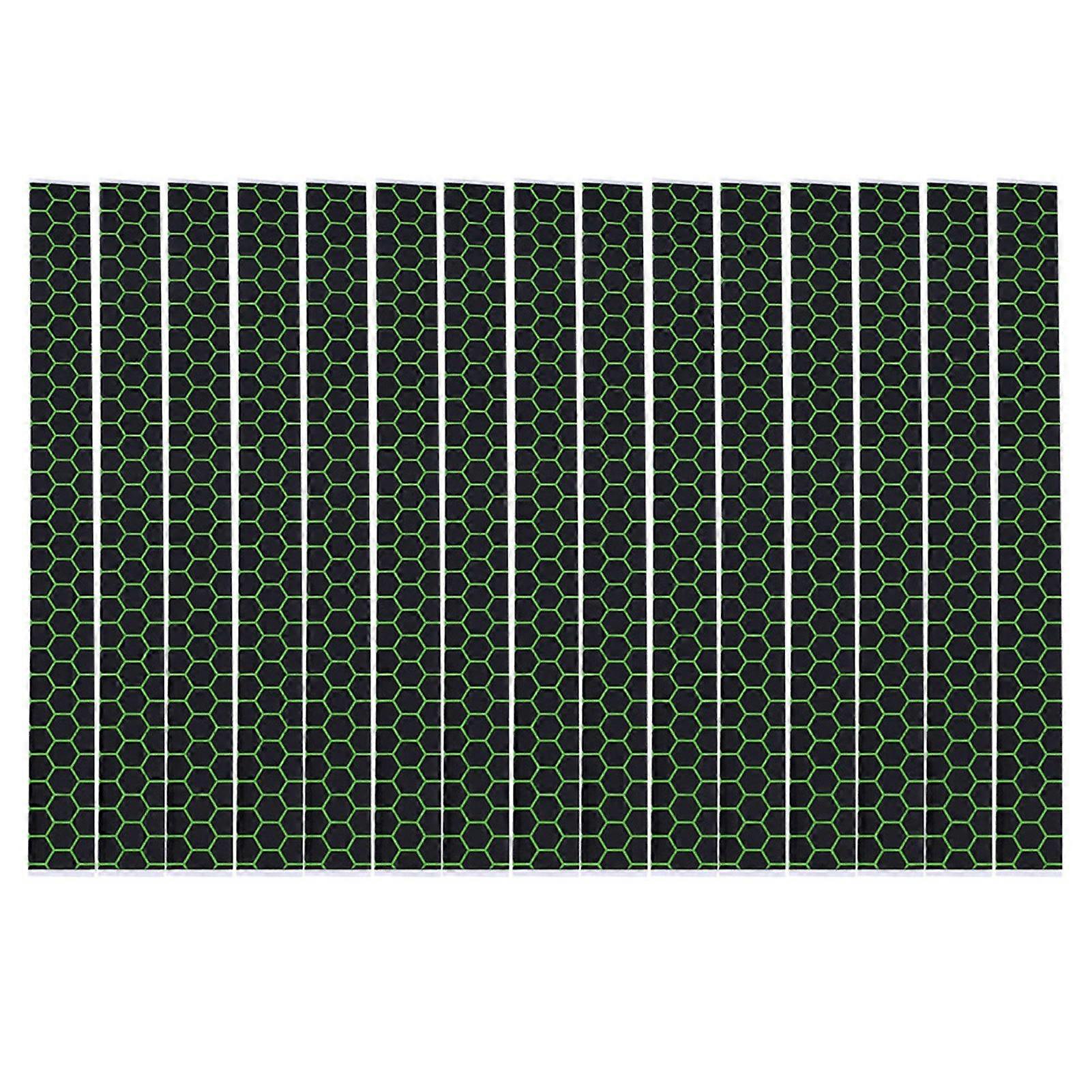 15pcs Universal Heat Shrink Archery Arrow Wraps Sticker Hunting Accessory Green