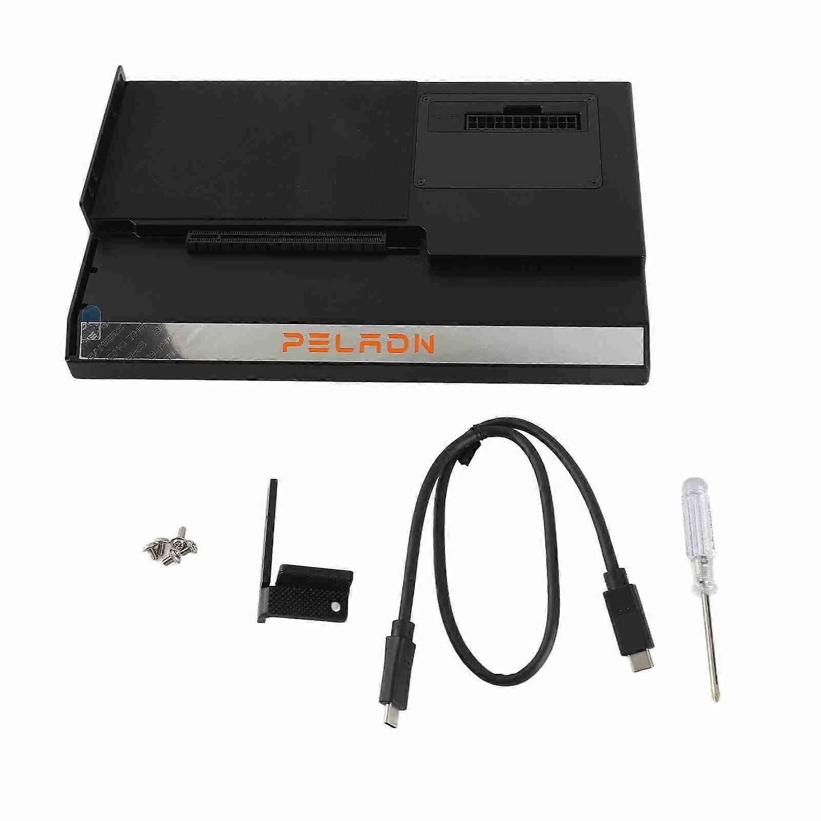 External GPU Dock Station USB4.0 40Gbps GPU Enclosure with TB RJ45 M.2 NVMe Interface for Laptop Gaming Consoles Use