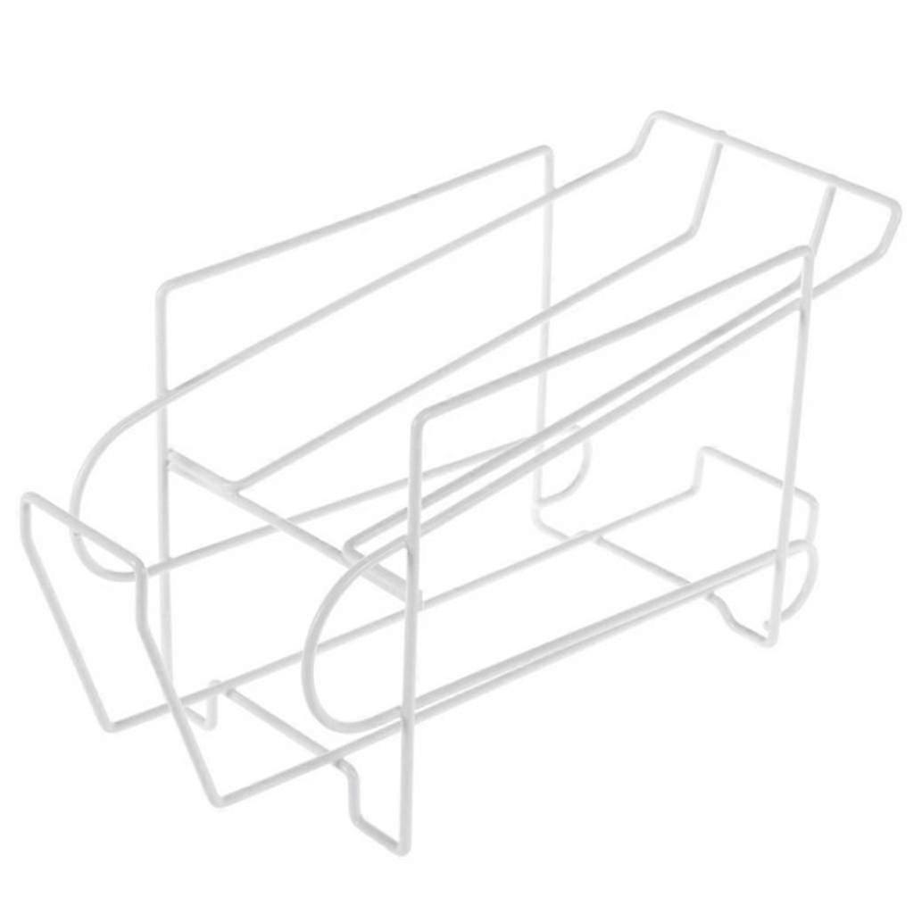 Refrigerator Double Cans Storage Rack Finishing Rack Kitchen Desktop Rack