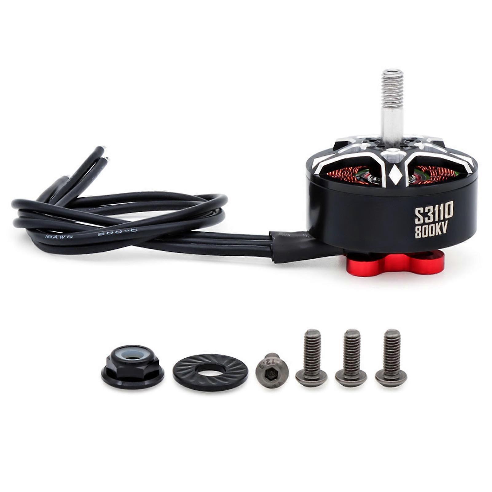 Brushless Motor, Aircraft Motor Kit for Remote Control FPV Racing Long Range Quadcopter