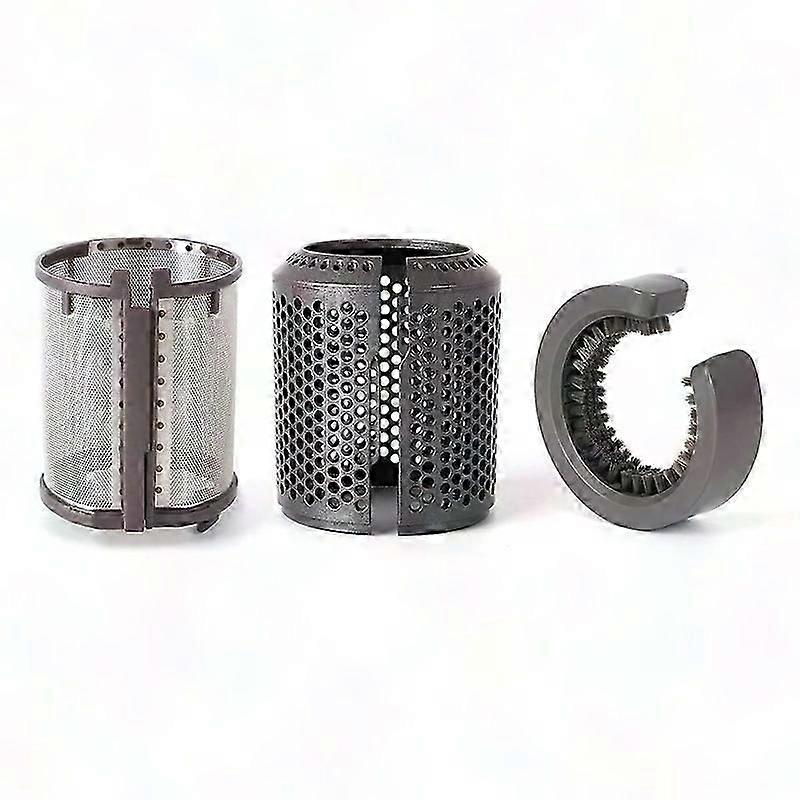 Hair Dryer Inner Filter + Outer Filter Cage for HD01 HD03 HD08 Models, with Filter Cleaning Tool