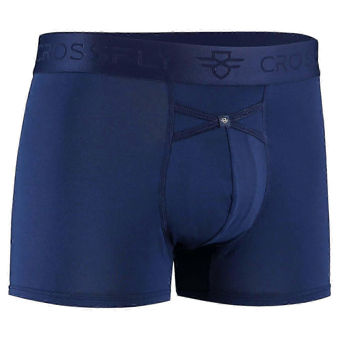 Crossfly Men's Ikon Trunks 1-pack Supersoft Modal - Navy