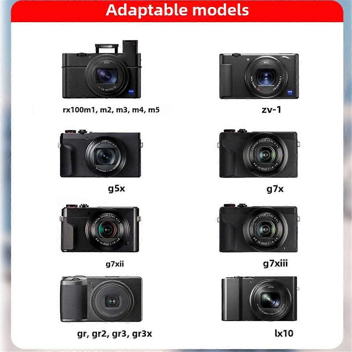 For GR3X Magnetic Filter Set for LX10 GR23 for G7x3 G7X2 ZV-1 Polarizer 4IN1