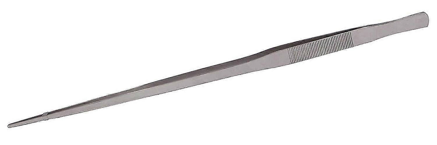 18,9 polegadas extra longa aço inoxidável pinça de ponta reta para