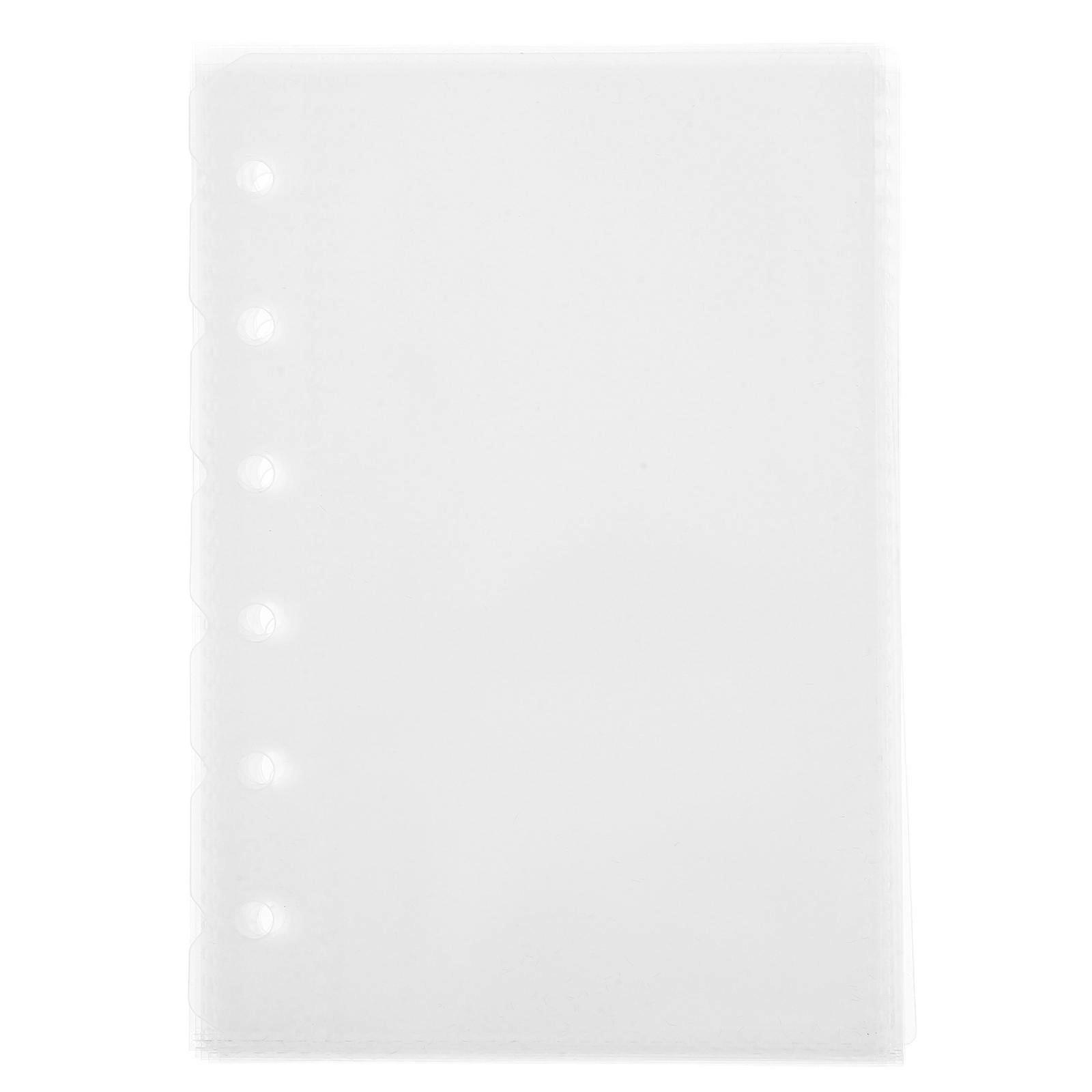 Scrapbook Refill Pages for Scrapbook Binder with Clear Dividers 52Pcs PVC