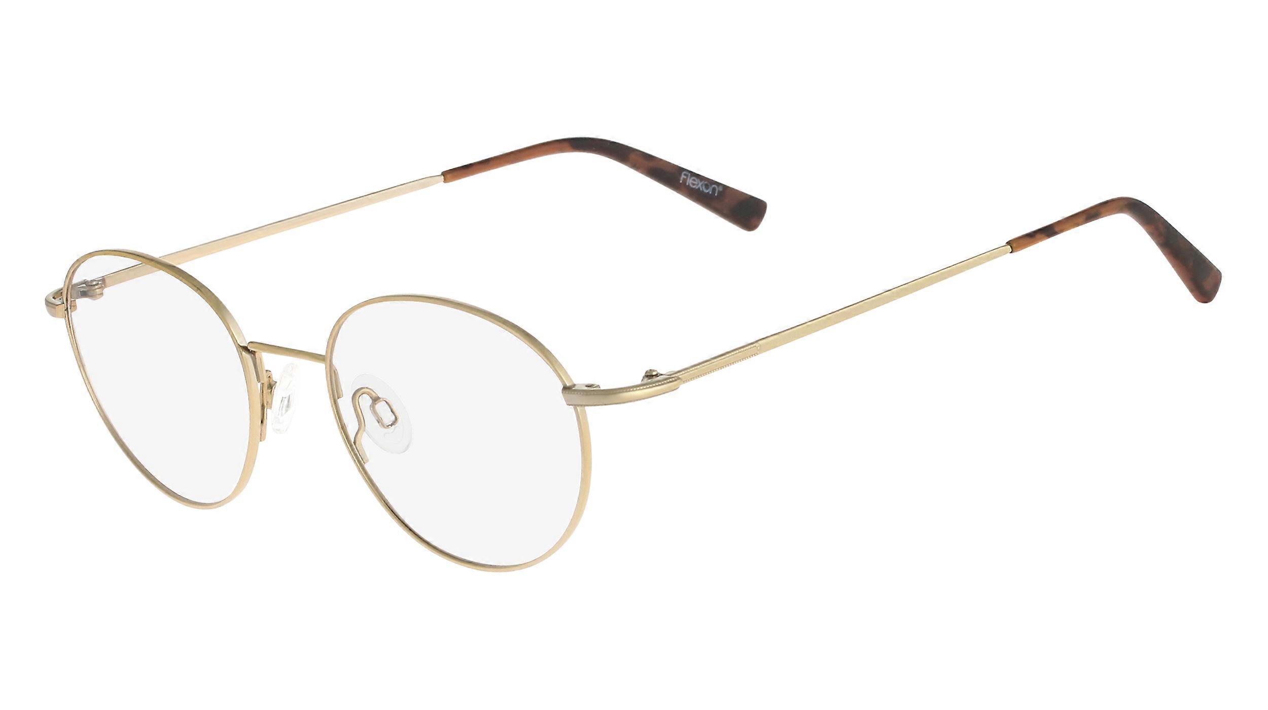 Eyewear Frames FLEXON FLEXON EDISON 600 710 (710) LIGHT GOLD 47/19/140 MALE