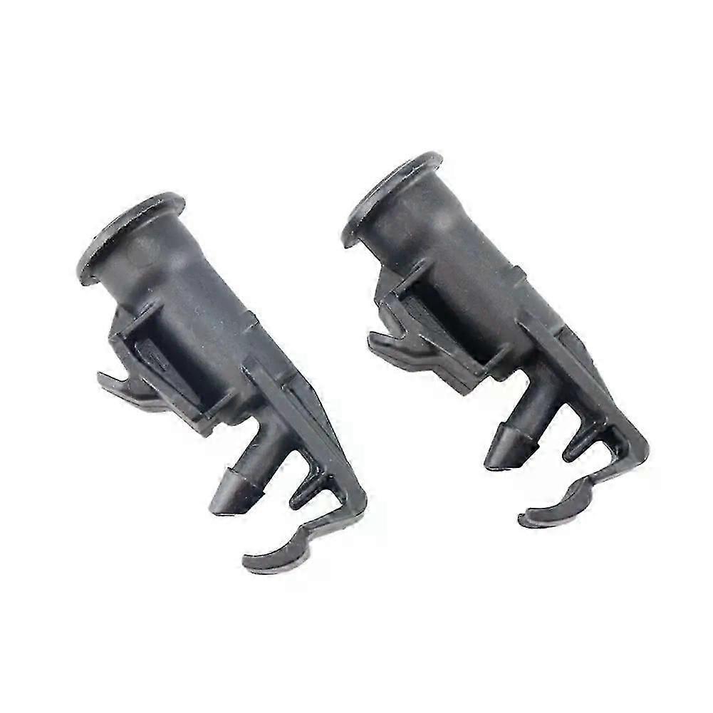 2Pcs Windshield Washer Spray Nozzle Black Suitable for Ssangyong Korando C New Actyon 2011+ 7842334000