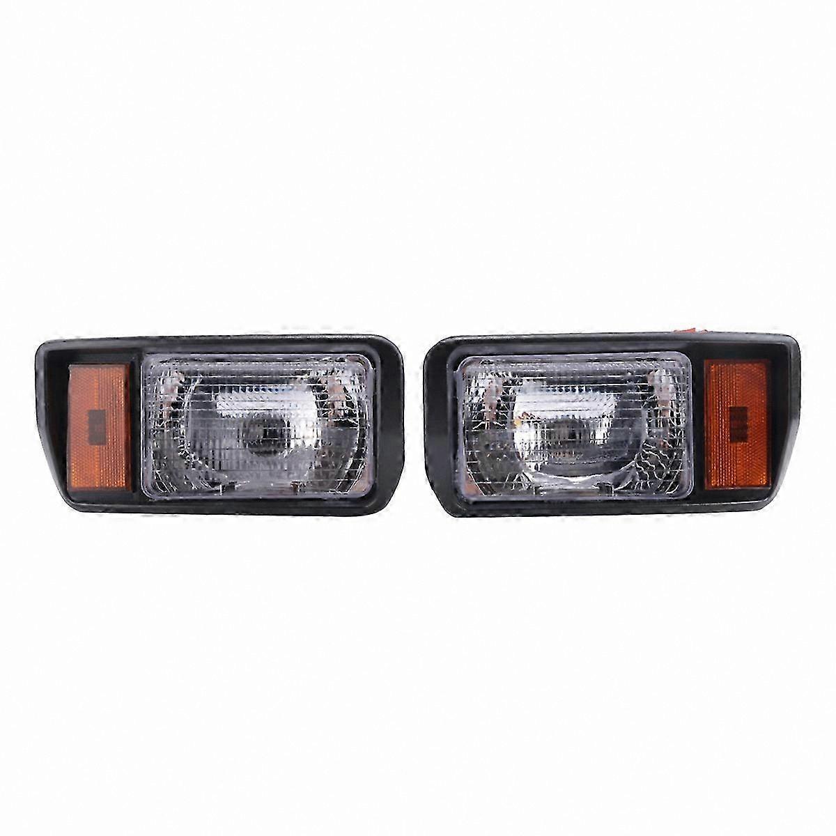 Golf Cart Headlights for DS Models - Pair of Left and Right Lamps
