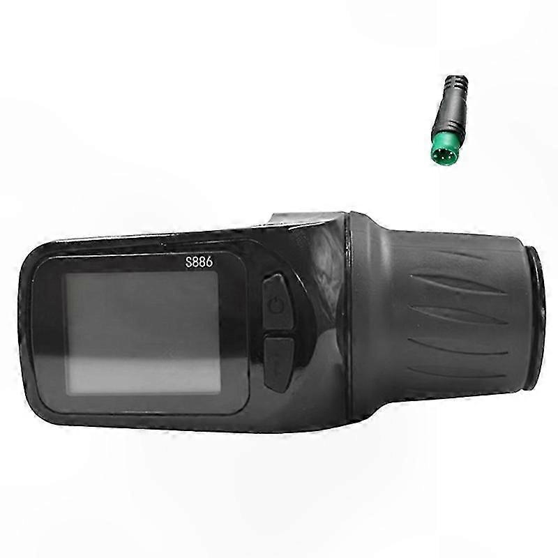 LCD Display for Electric Scooter Bicycle with 5PIN Connector, Compatible with 24V 36V 48V 60V Systems