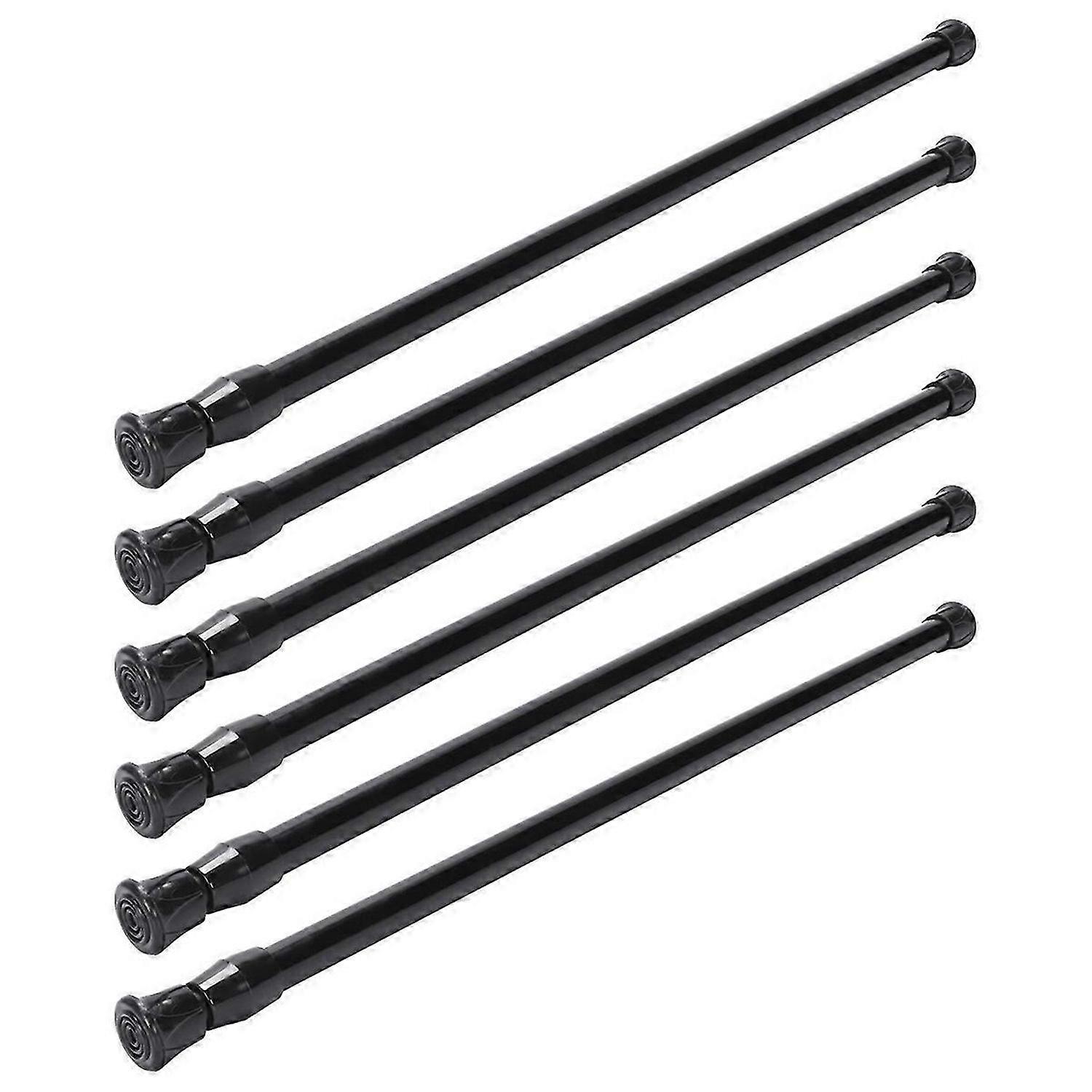 Spring Curtain Rail Pole Telescopic Bath Window Tension Rod,40-70Cm