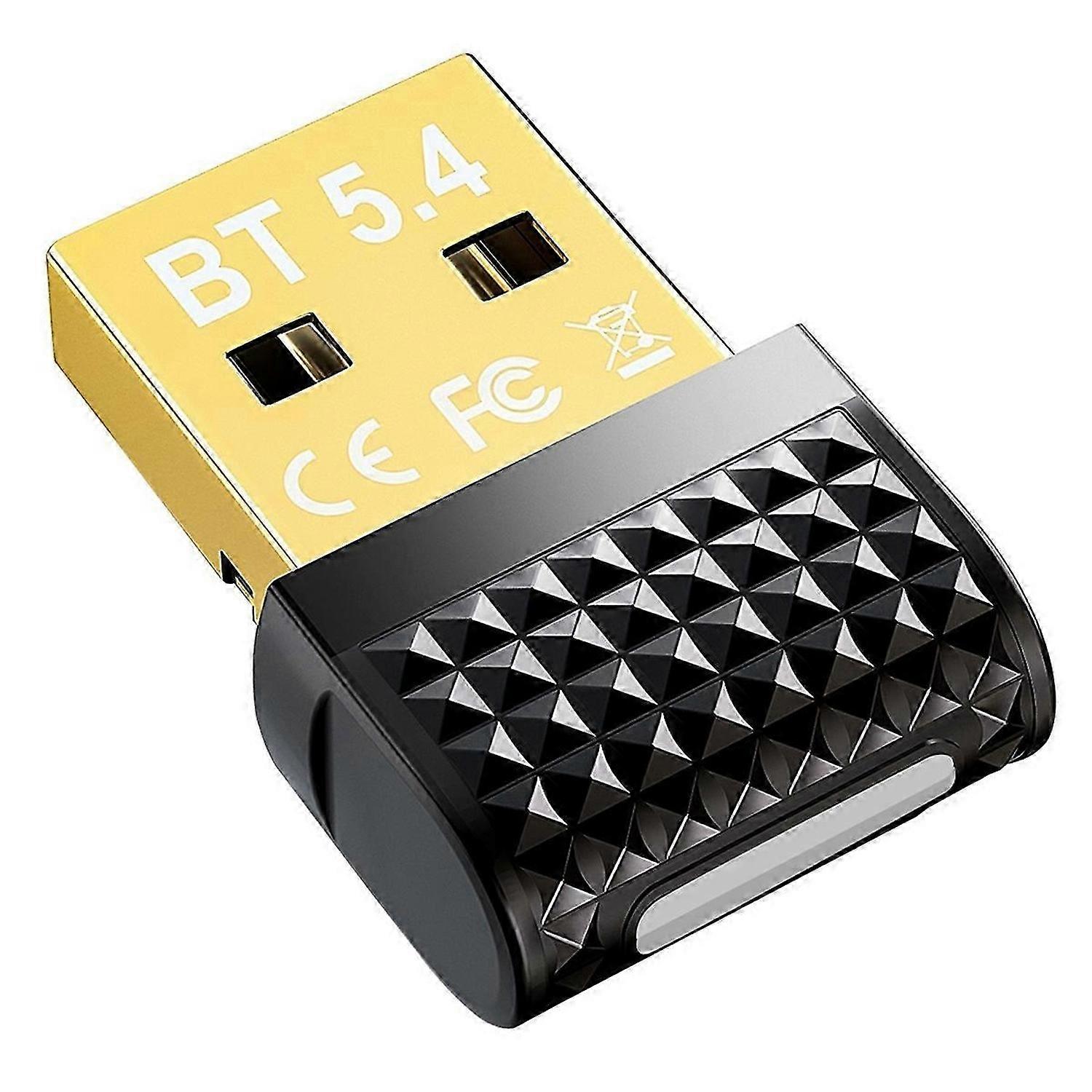 USB Bluetooth 5.4 Adapter Transmitter Receiver +BLE BT5.4 Audio Receiver Wireless USB Dongle Adapter