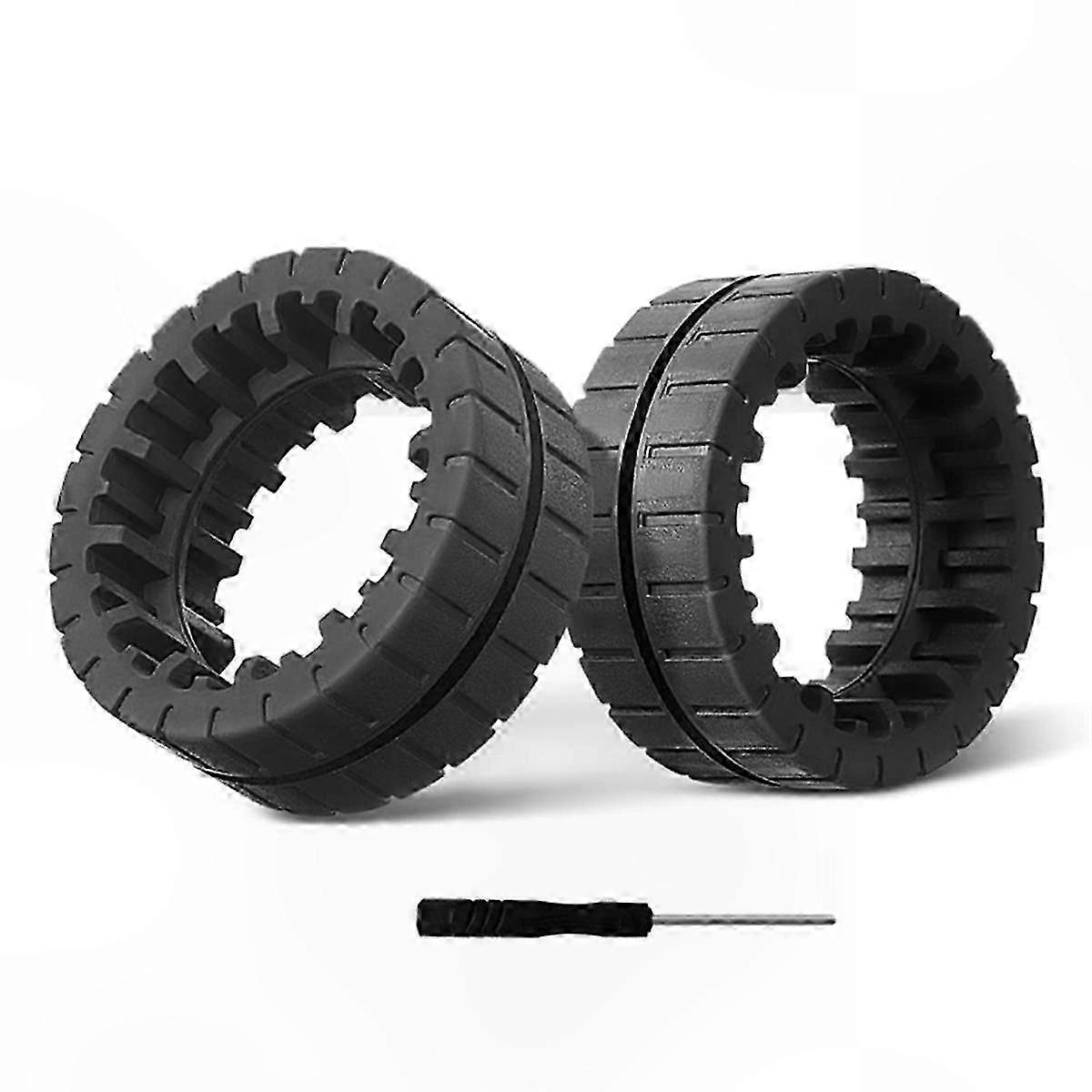 Replacement Non-Slip Wheel Tires for Robotic Mop Models 6110 6012 6112 6113