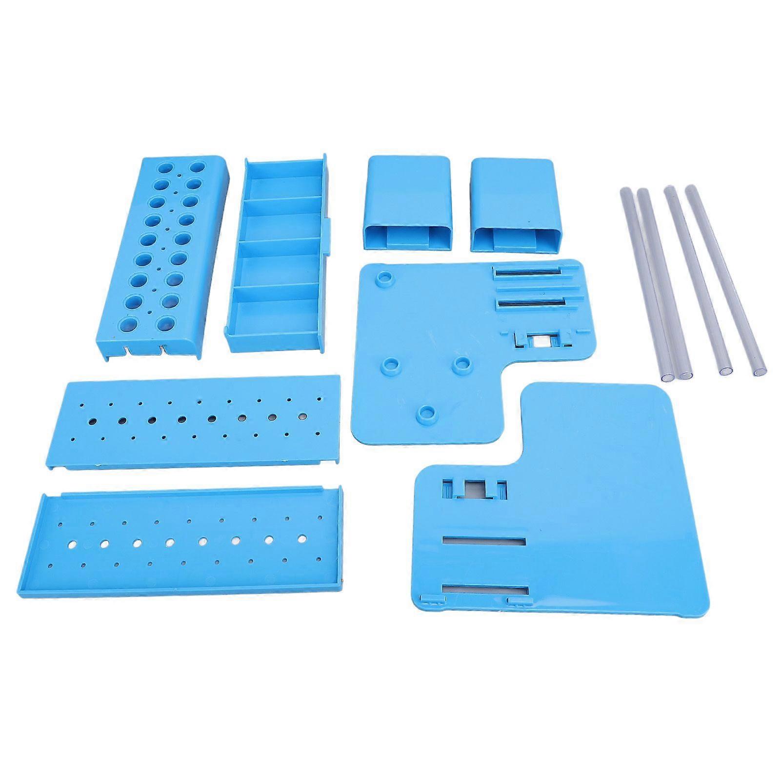 Screwdriver Storage Rack Multifunctional Large Capacity Plastic Desktop Organizer Holder for Tweezers Small Objects