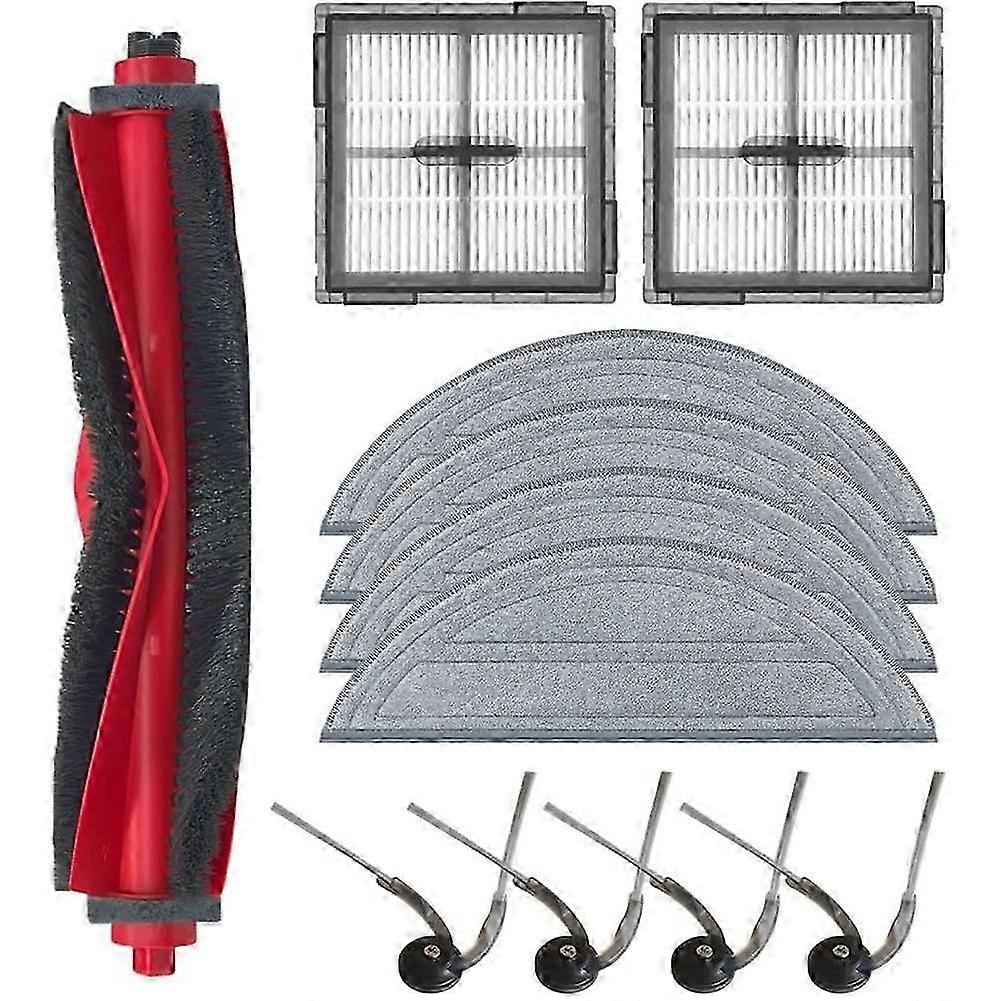 Accessory Kit for Roborock Q10 S5 / Q10 S5+ / Q10 VF / Q10 VF+ / Q10V / Q10V+ Wiping Cloth Main Side Brush Filter Set Edition 0917
