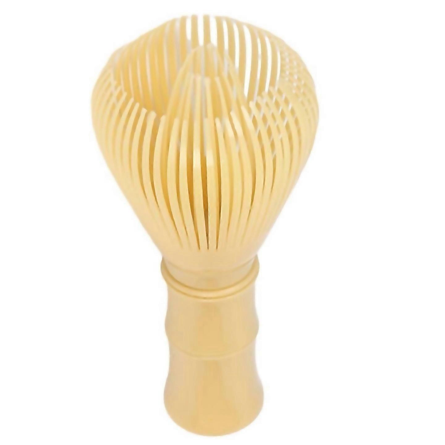 For Traditional Matcha Whisk Reusable Pp Resin Matcha Whisk Yellow